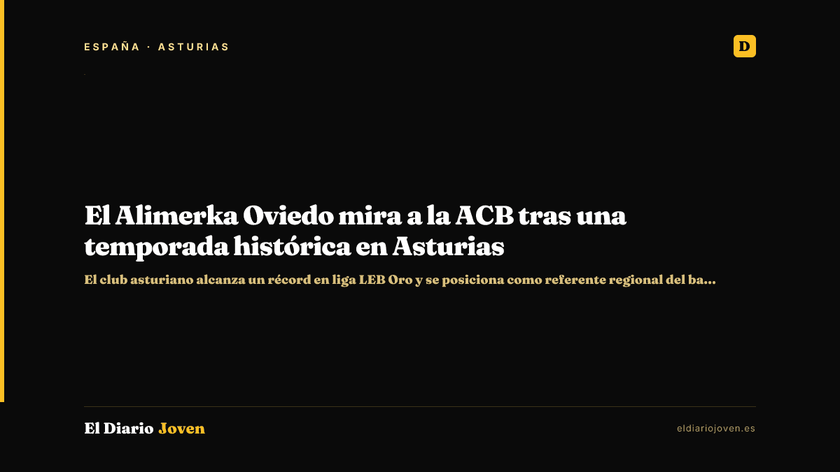 El Alimerka Oviedo mira a la ACB tras una temporada histórica en Asturias