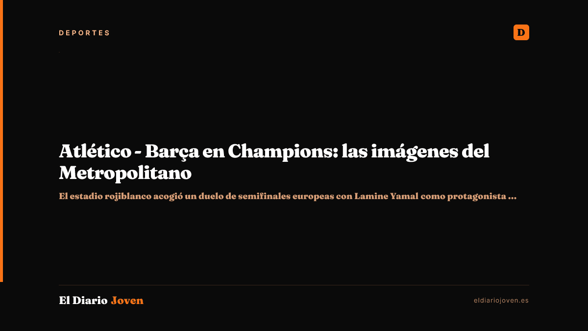 Atlético - Barça en Champions: las imágenes del Metropolitano