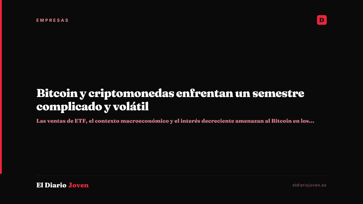 Bitcoin y criptomonedas enfrentan un semestre complicado y volátil