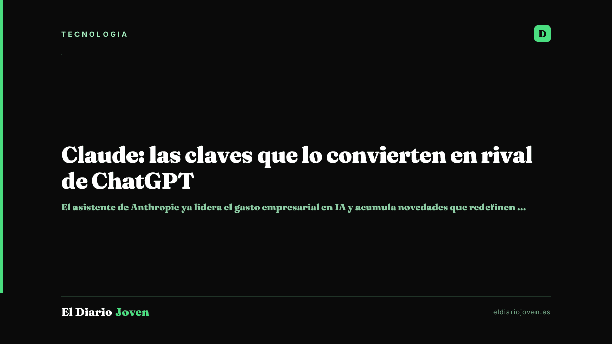 Claude: las claves que lo convierten en rival de ChatGPT