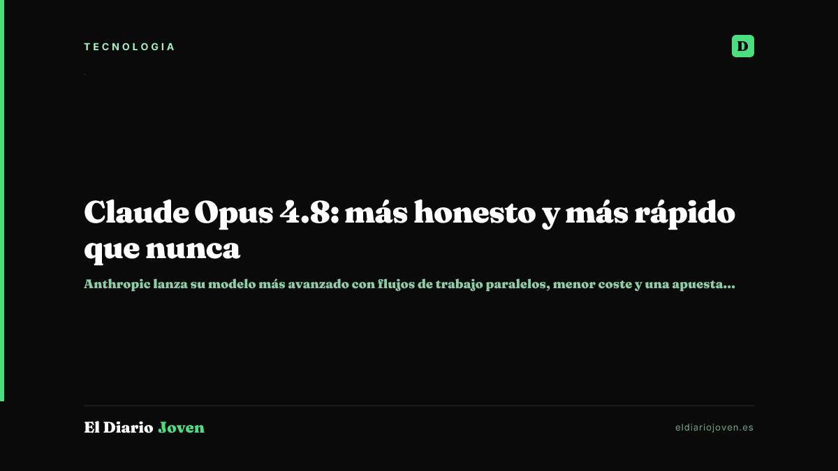 Claude Opus 4.8: más honesto y más rápido que nunca
