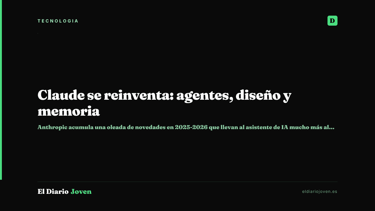 Claude se reinventa: agentes, diseño y memoria