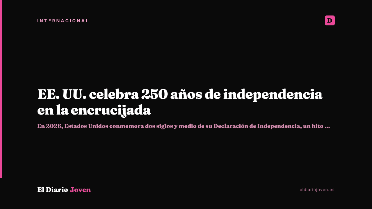 EE. UU. celebra 250 años de independencia en la encrucijada