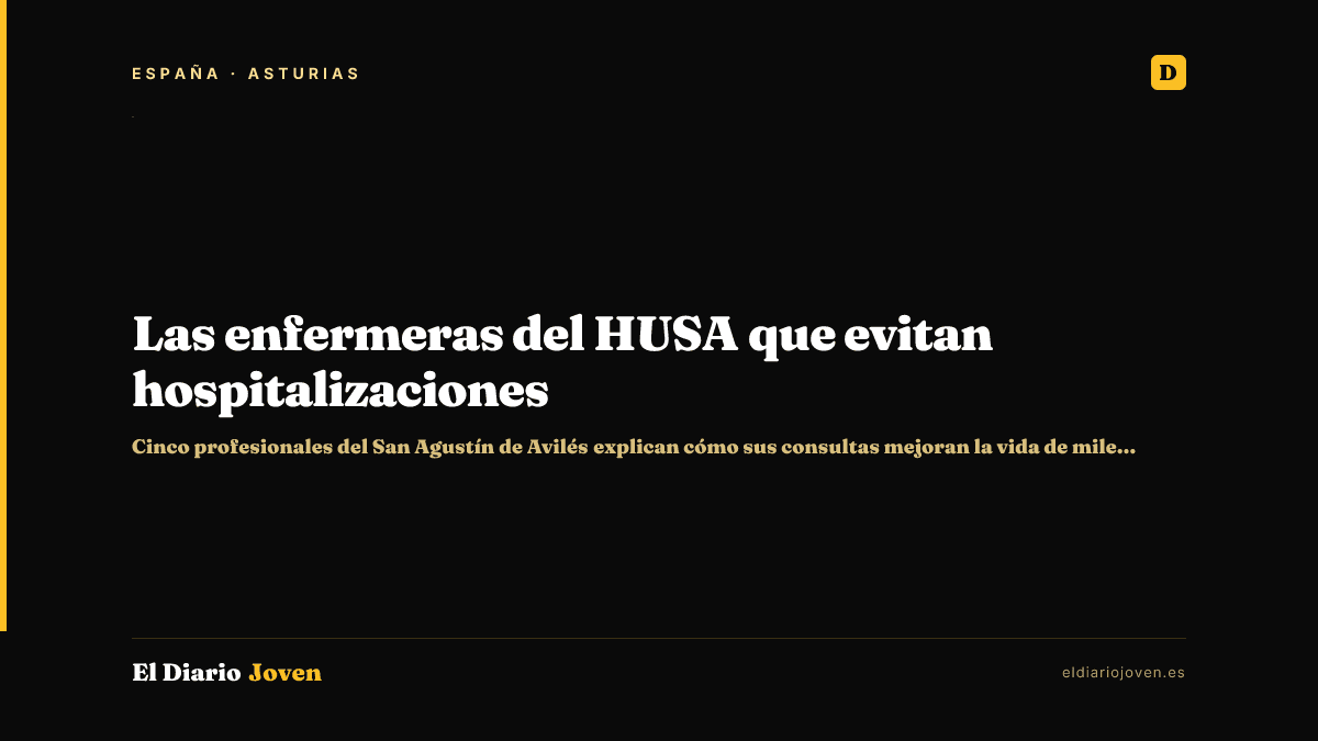 Las enfermeras del HUSA que evitan hospitalizaciones