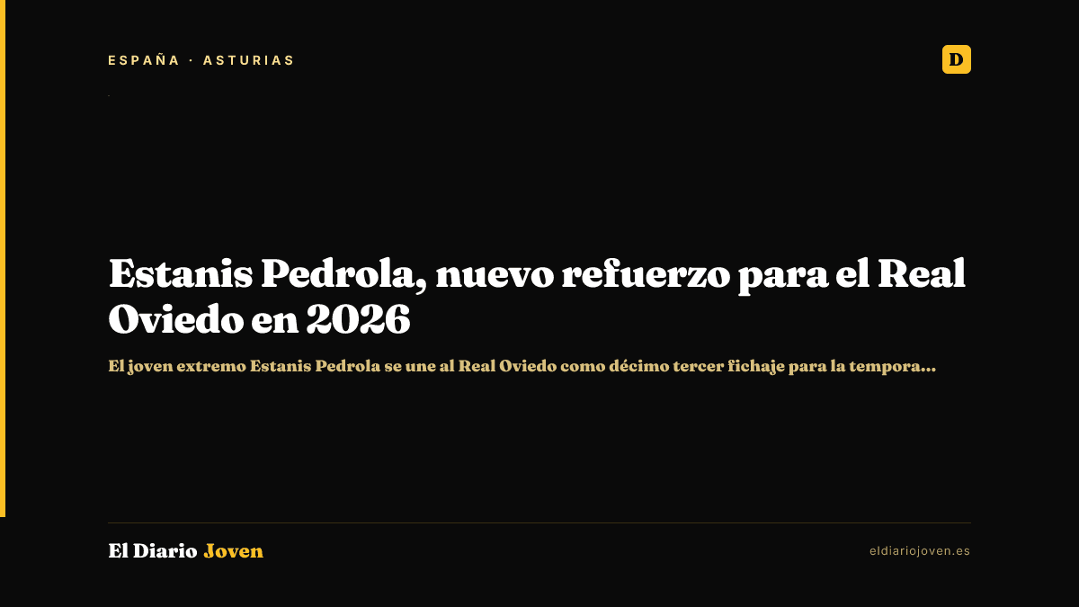 Estanis Pedrola, nuevo refuerzo para el Real Oviedo en 2026