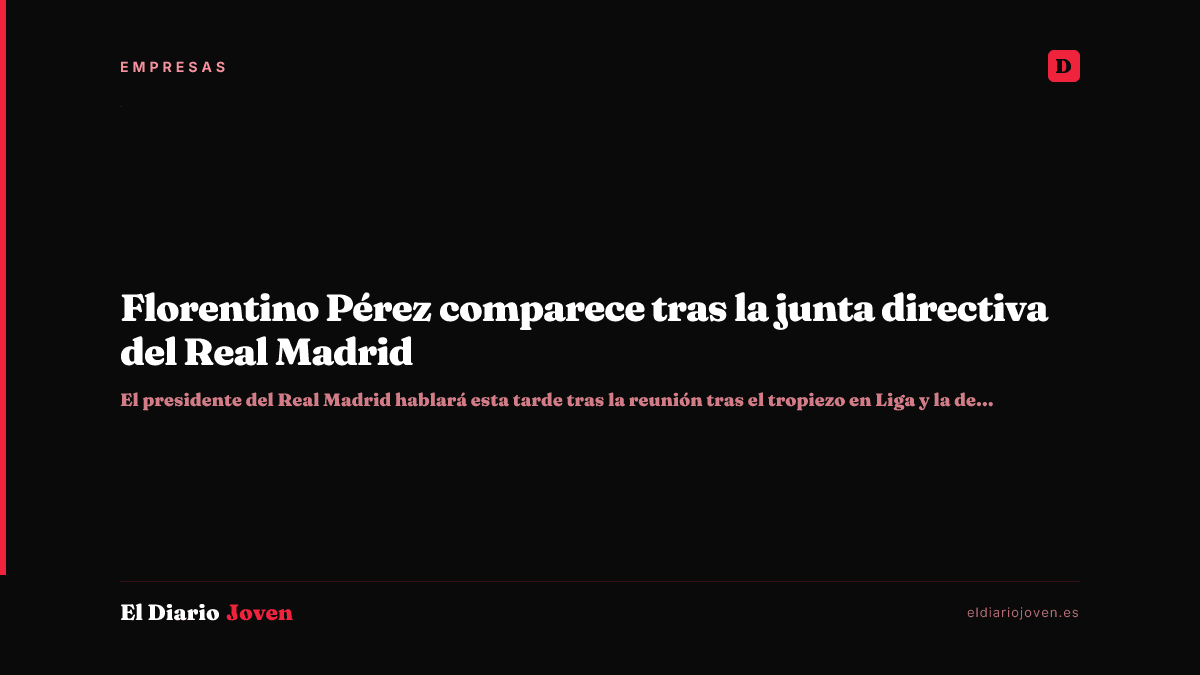 Florentino Pérez comparece tras la junta directiva del Real Madrid