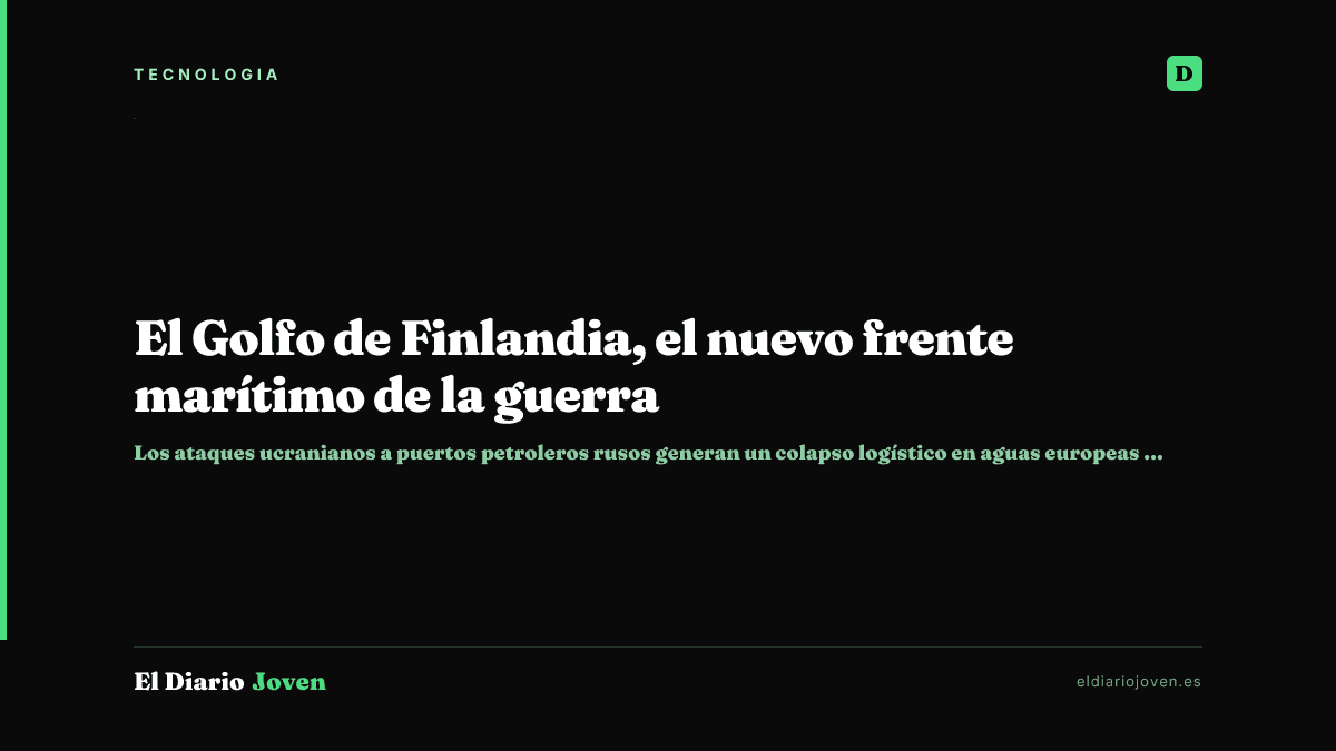 El Golfo de Finlandia, el nuevo frente marítimo de la guerra