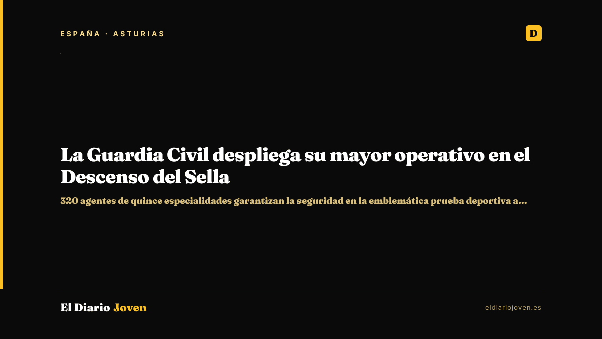 La Guardia Civil despliega su mayor operativo en el Descenso del Sella