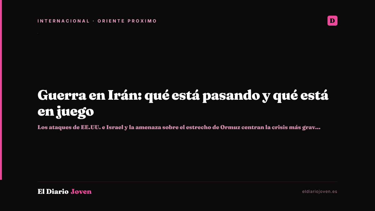 Guerra en Irán: qué está pasando y qué está en juego