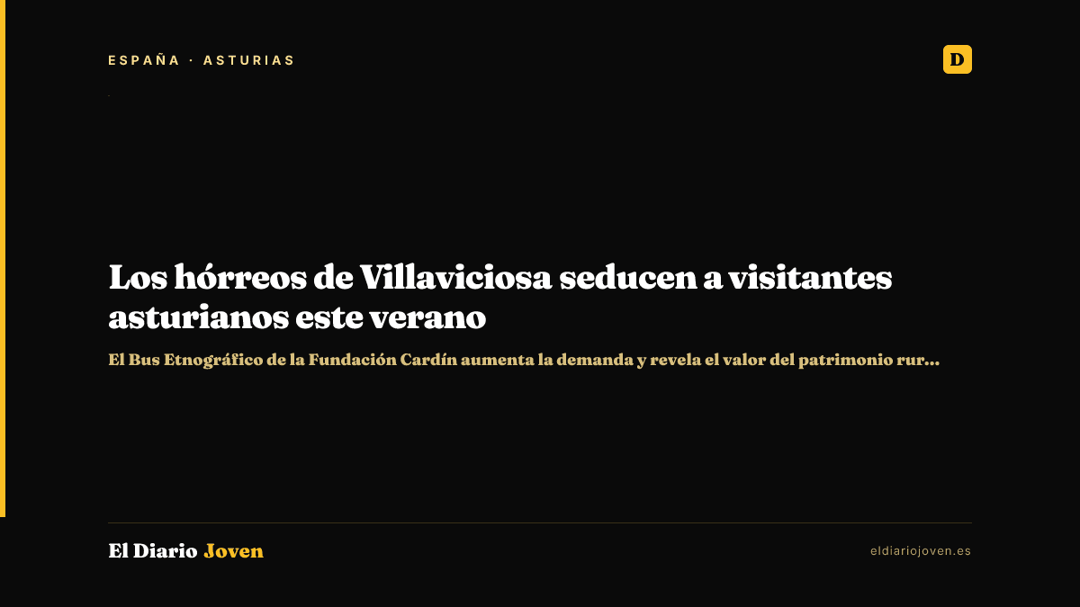Los hórreos de Villaviciosa seducen a visitantes asturianos este verano