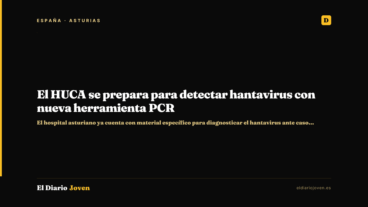 El HUCA se prepara para detectar hantavirus con nueva herramienta PCR