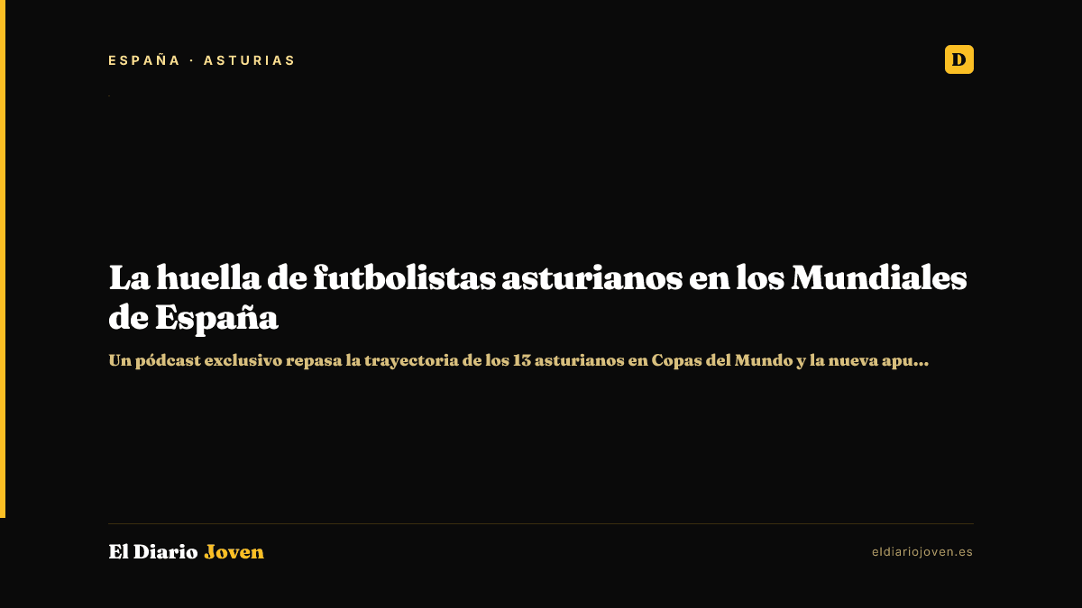 La huella de futbolistas asturianos en los Mundiales de España