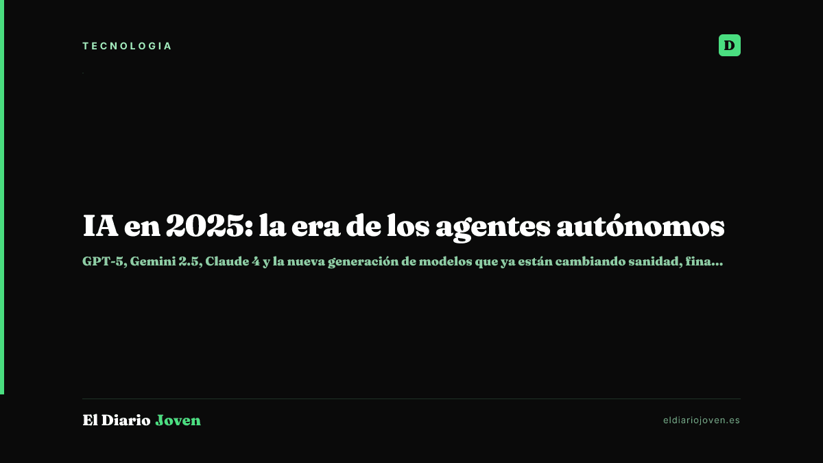 IA en 2025: la era de los agentes autónomos