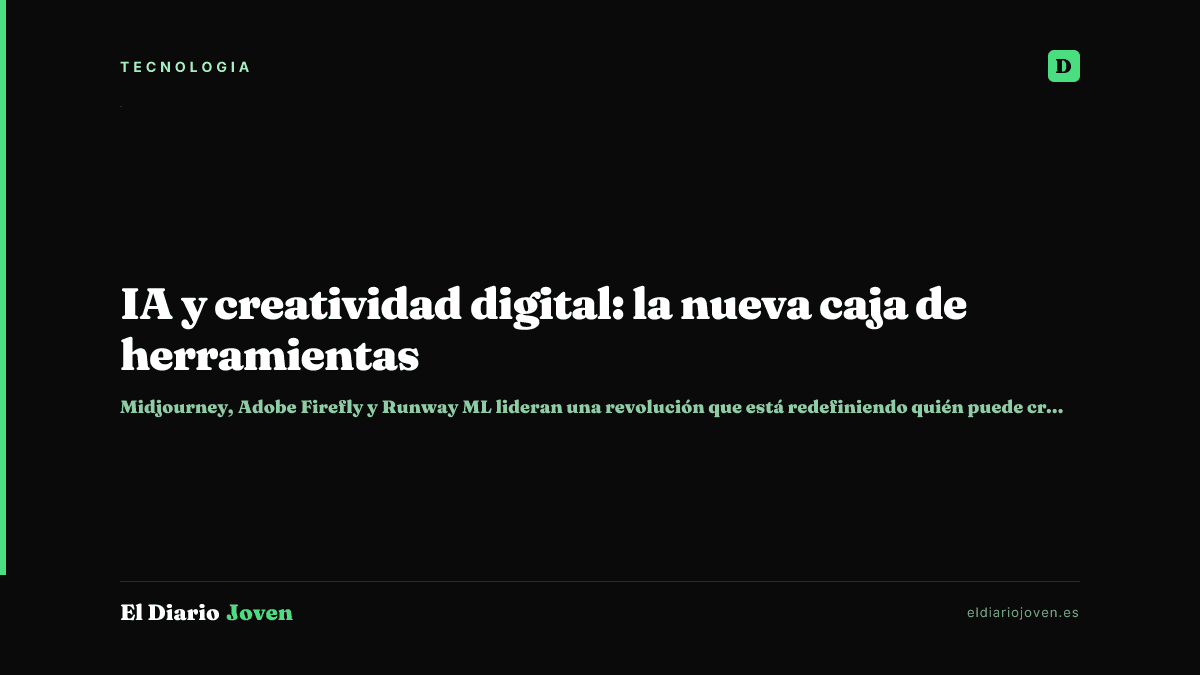 IA y creatividad digital: la nueva caja de herramientas