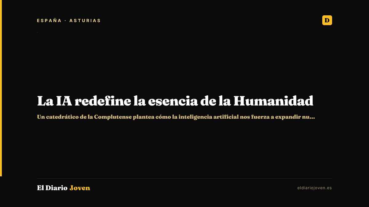 La IA redefine la esencia de la Humanidad