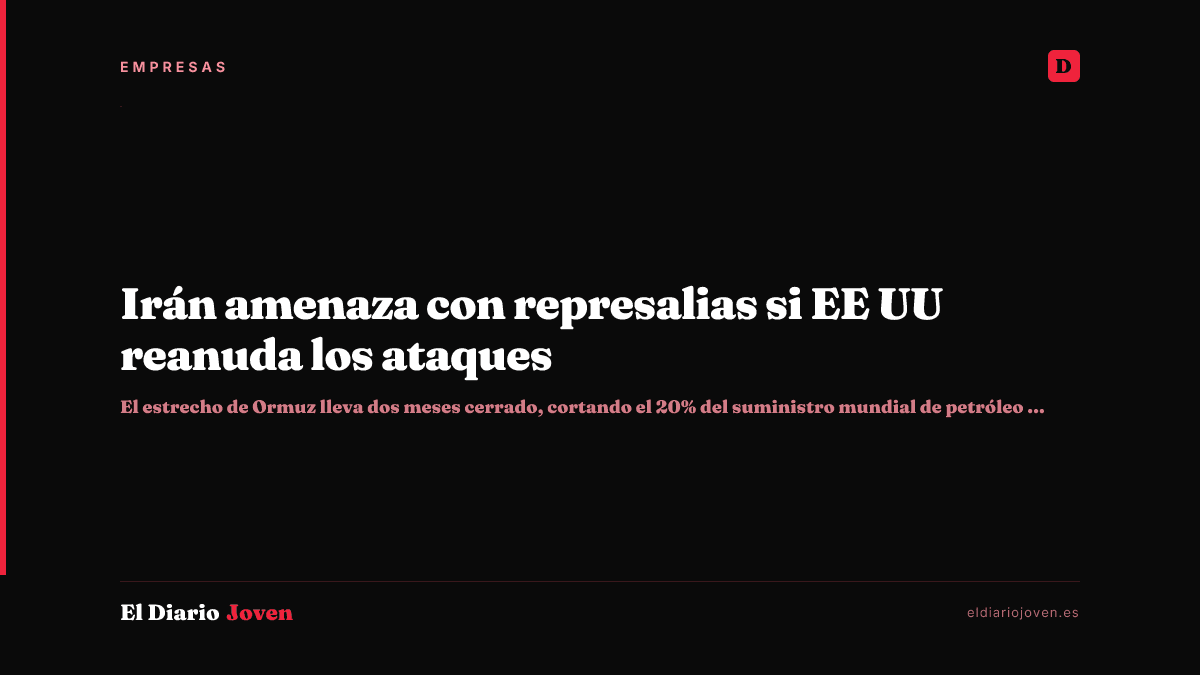 Irán amenaza con represalias si EE UU reanuda los ataques