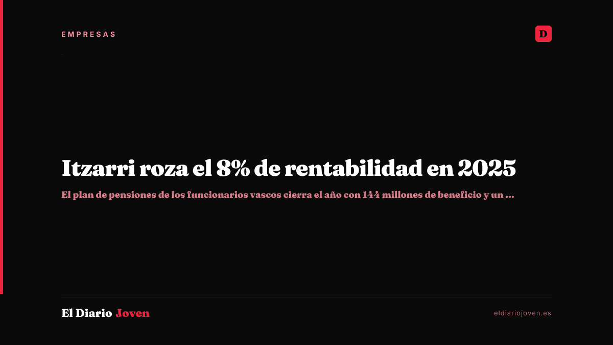 Itzarri roza el 8% de rentabilidad en 2025