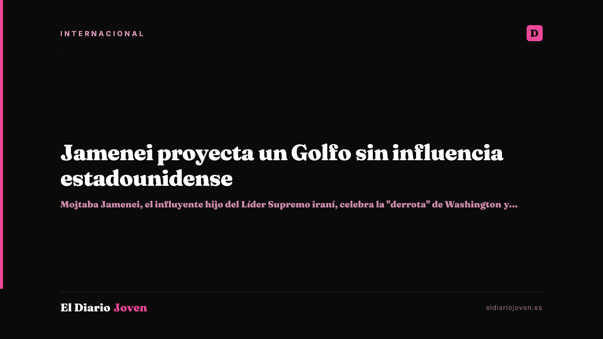 Jamenei proyecta un Golfo sin influencia estadounidense