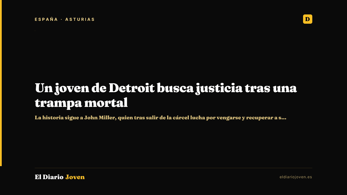 Un joven de Detroit busca justicia tras una trampa mortal
