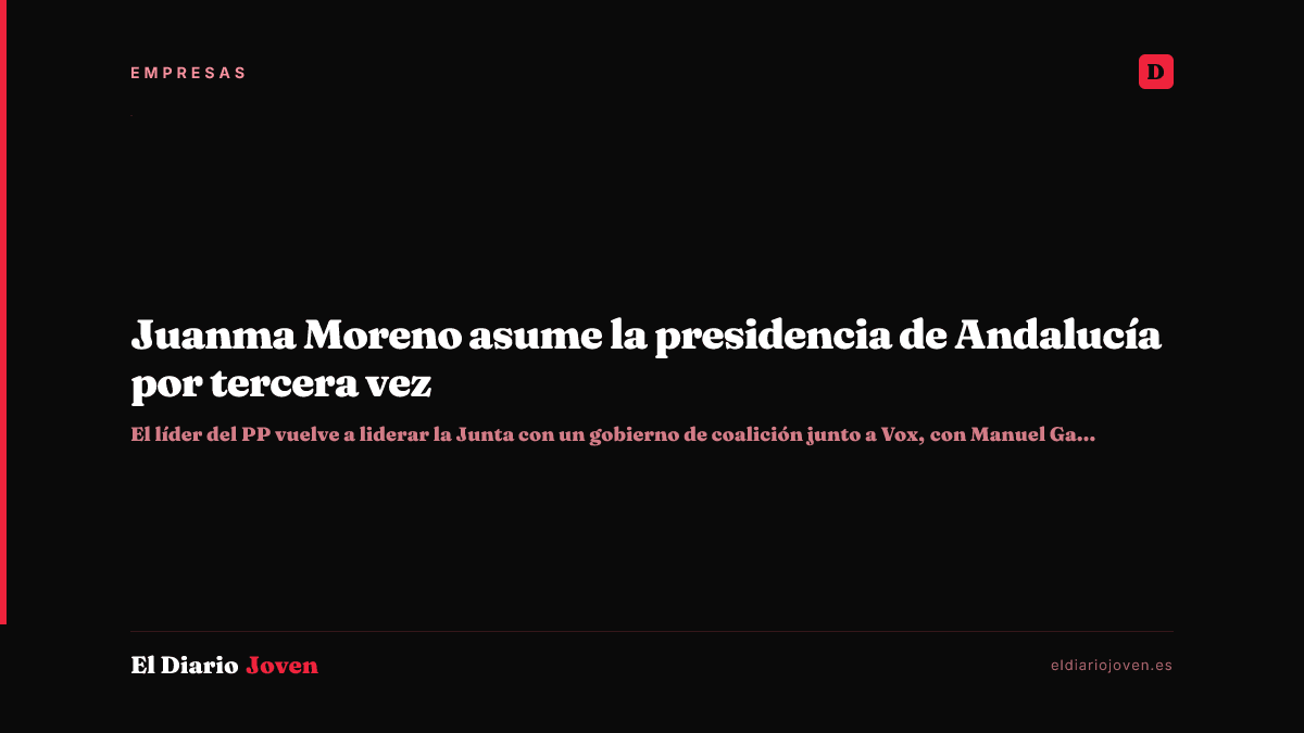 Juanma Moreno asume la presidencia de Andalucía por tercera vez