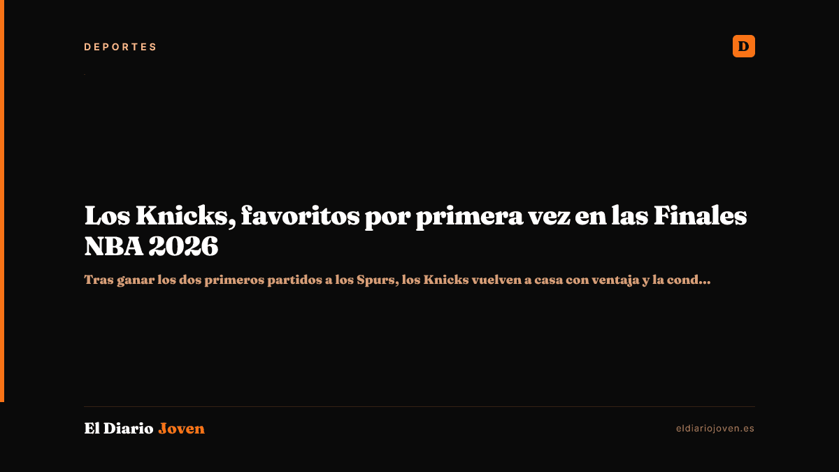 Los Knicks, favoritos por primera vez en las Finales NBA 2026