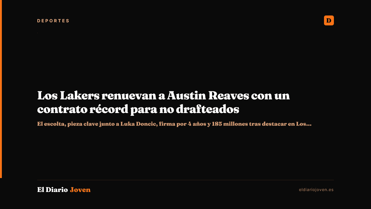 Los Lakers renuevan a Austin Reaves con un contrato récord para no drafteados