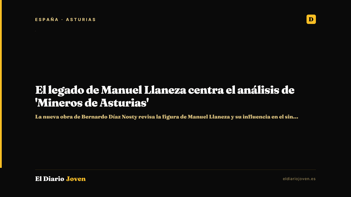 El legado de Manuel Llaneza centra el análisis de 'Mineros de Asturias'