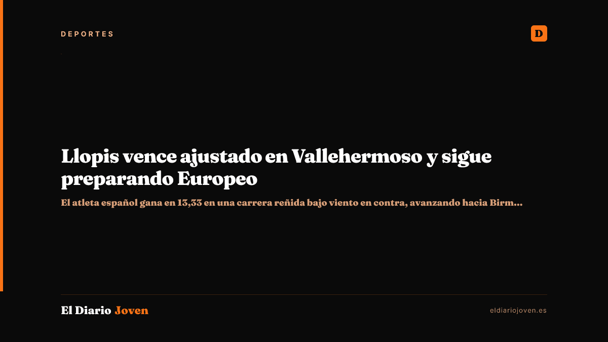 Llopis vence ajustado en Vallehermoso y sigue preparando Europeo
