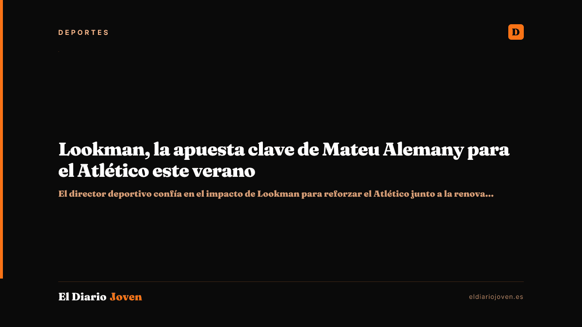 Lookman, la apuesta clave de Mateu Alemany para el Atlético este verano