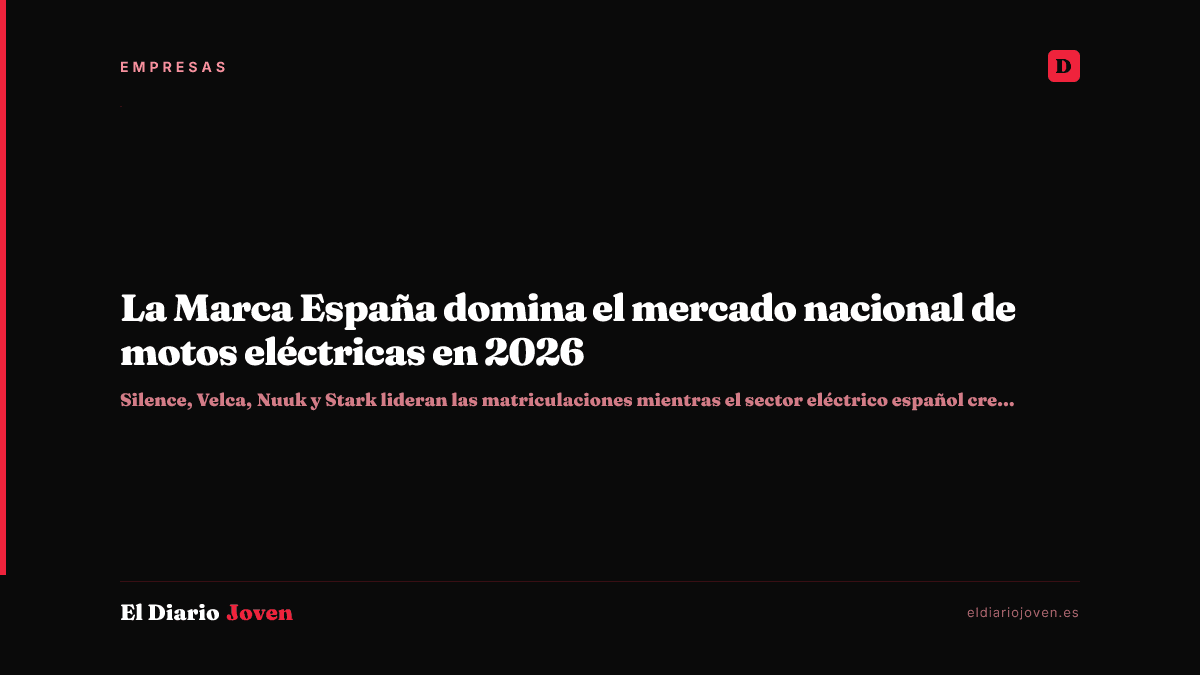 La Marca España domina el mercado nacional de motos eléctricas en 2026