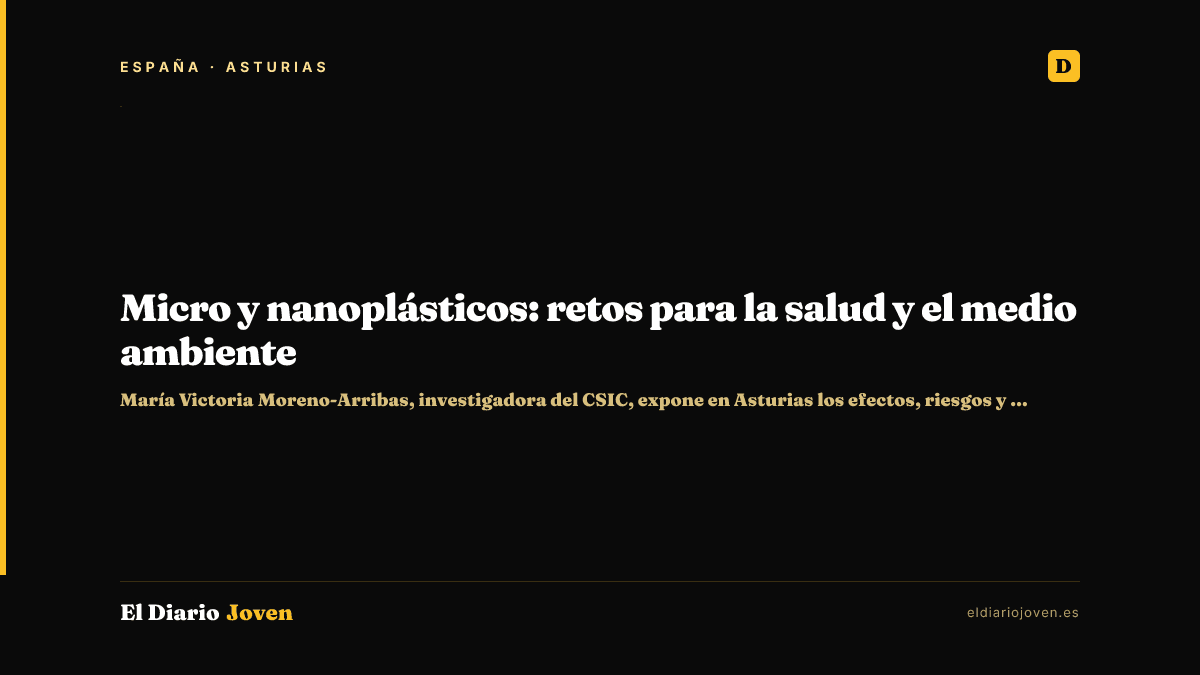 Micro y nanoplásticos: retos para la salud y el medio ambiente