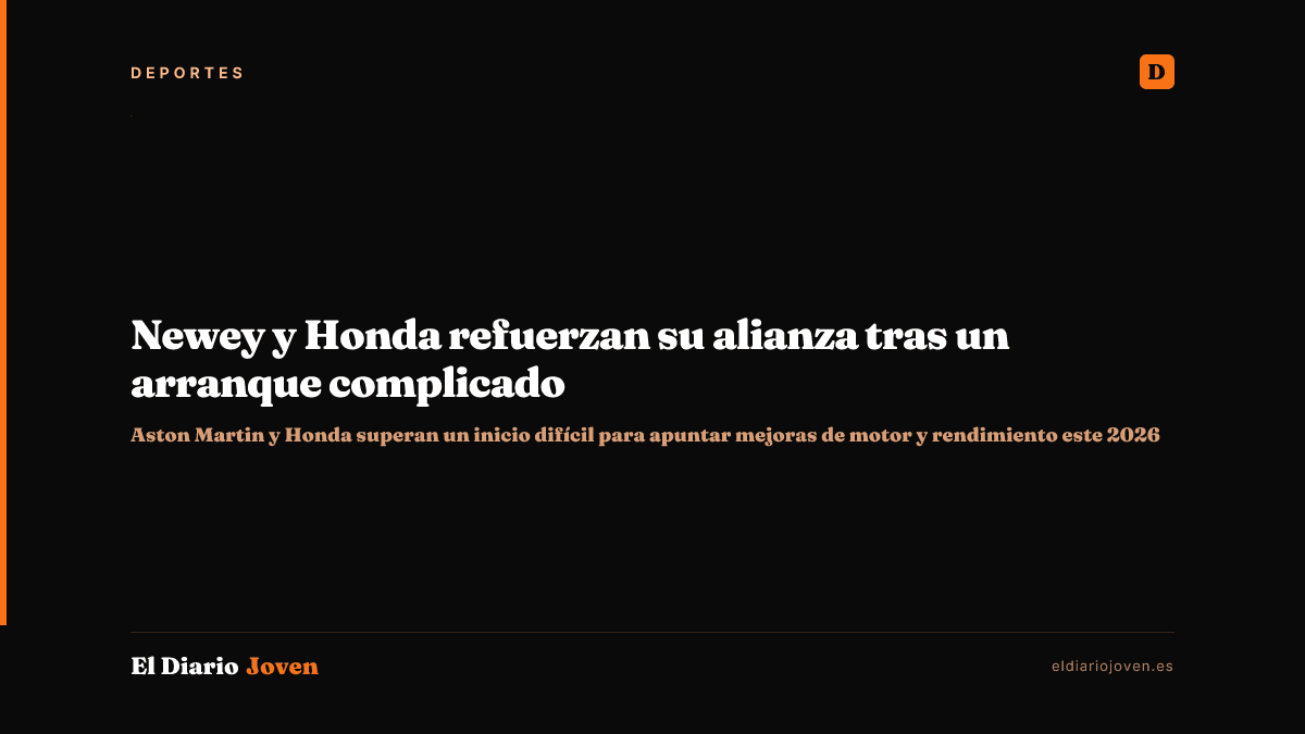 Newey y Honda refuerzan su alianza tras un arranque complicado
