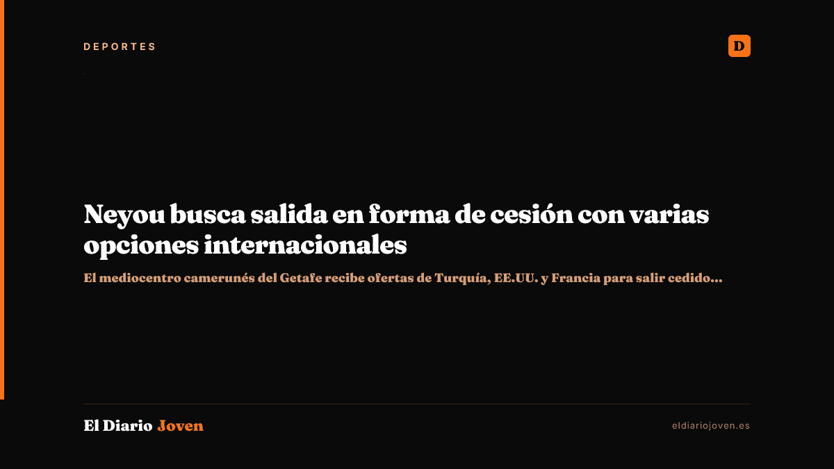 Neyou busca salida en forma de cesión con varias opciones internacionales