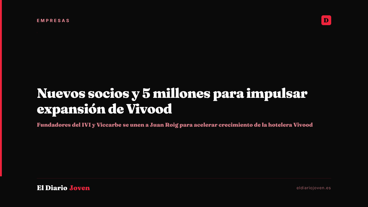 Nuevos socios y 5 millones para impulsar expansión de Vivood