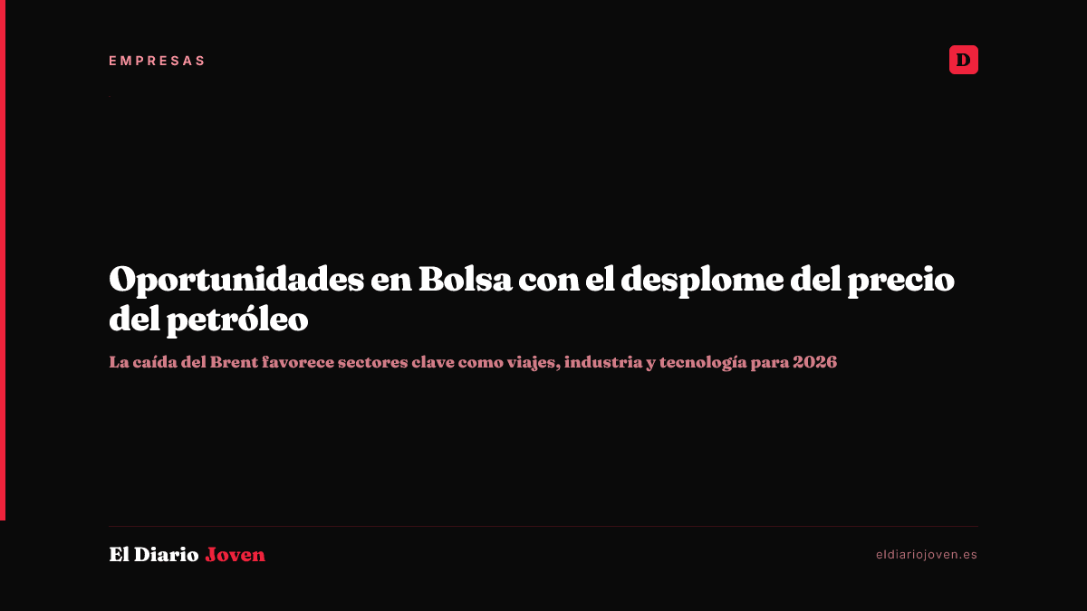 Oportunidades en Bolsa con el desplome del precio del petróleo
