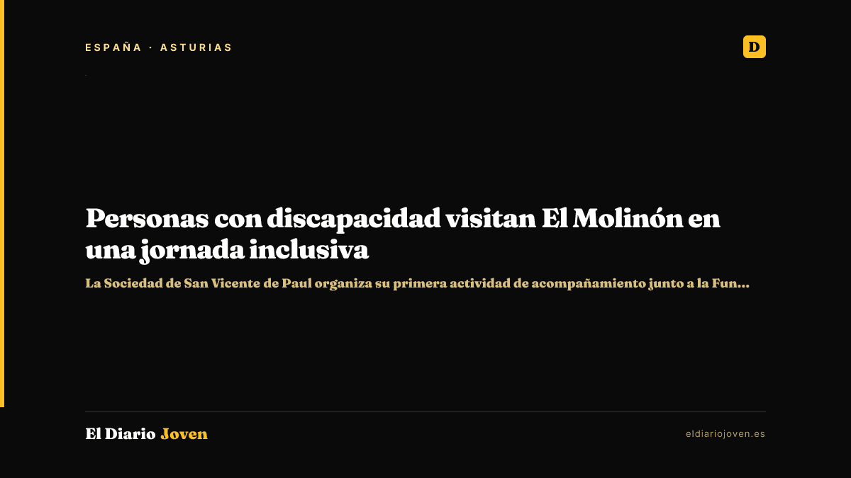 Personas con discapacidad visitan El Molinón en una jornada inclusiva