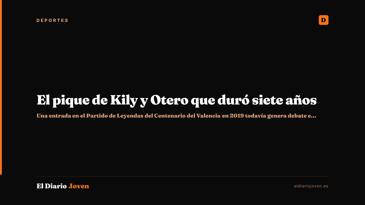 El pique de Kily y Otero que duró siete años