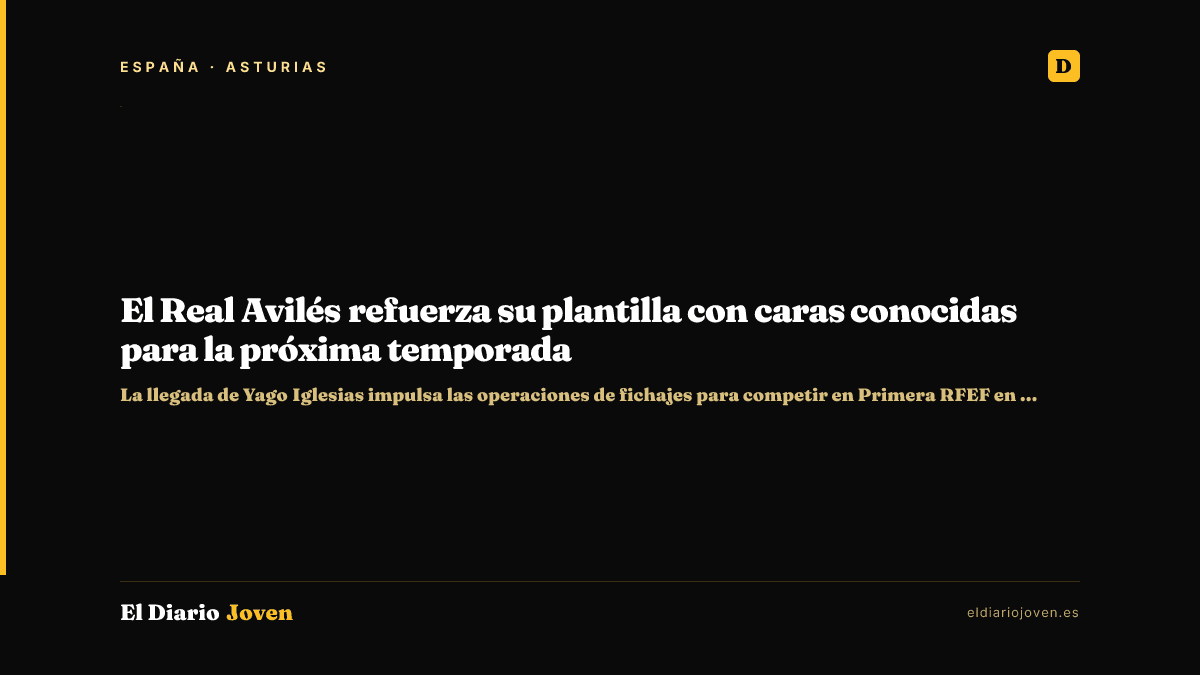 El Real Avilés refuerza su plantilla con caras conocidas para la próxima temporada