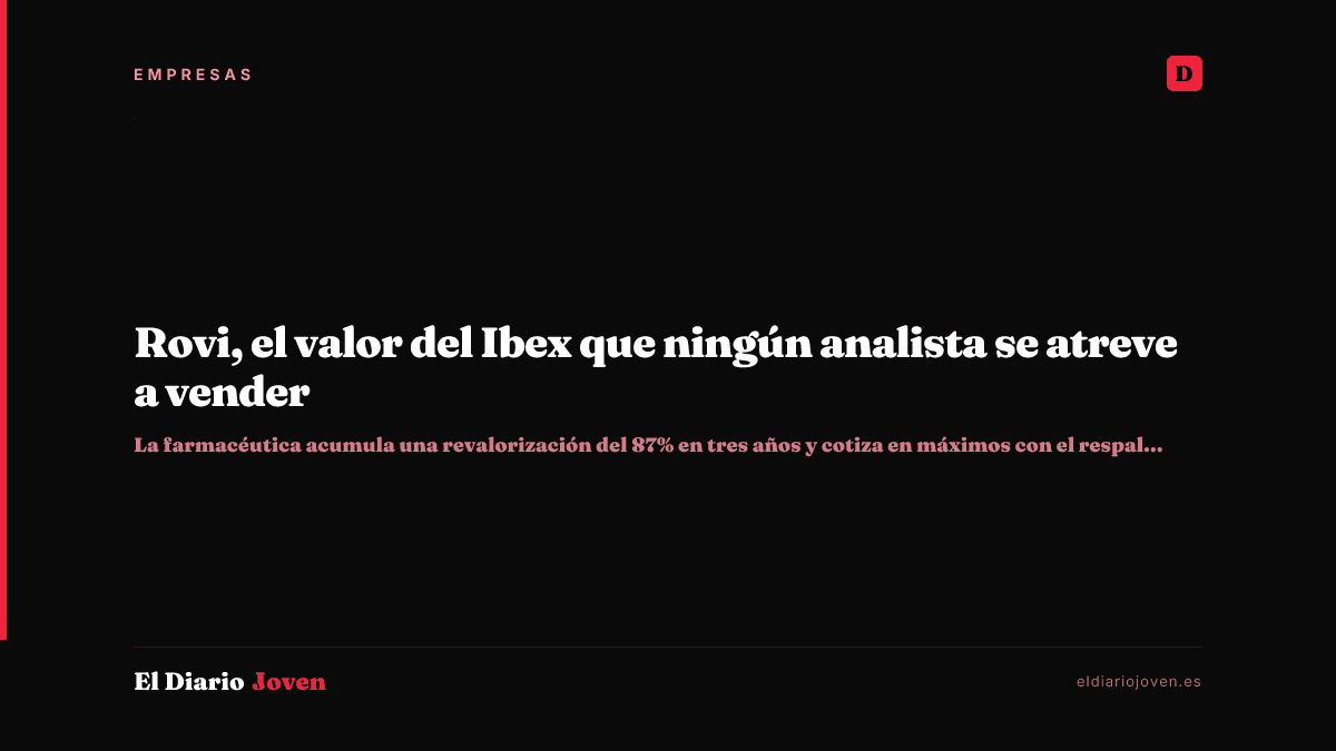 Rovi, el valor del Ibex que ningún analista se atreve a vender