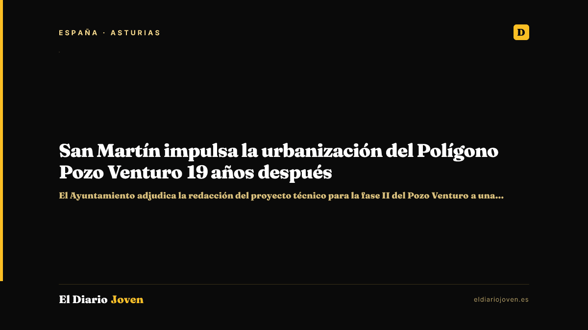 San Martín impulsa la urbanización del Polígono Pozo Venturo 19 años después