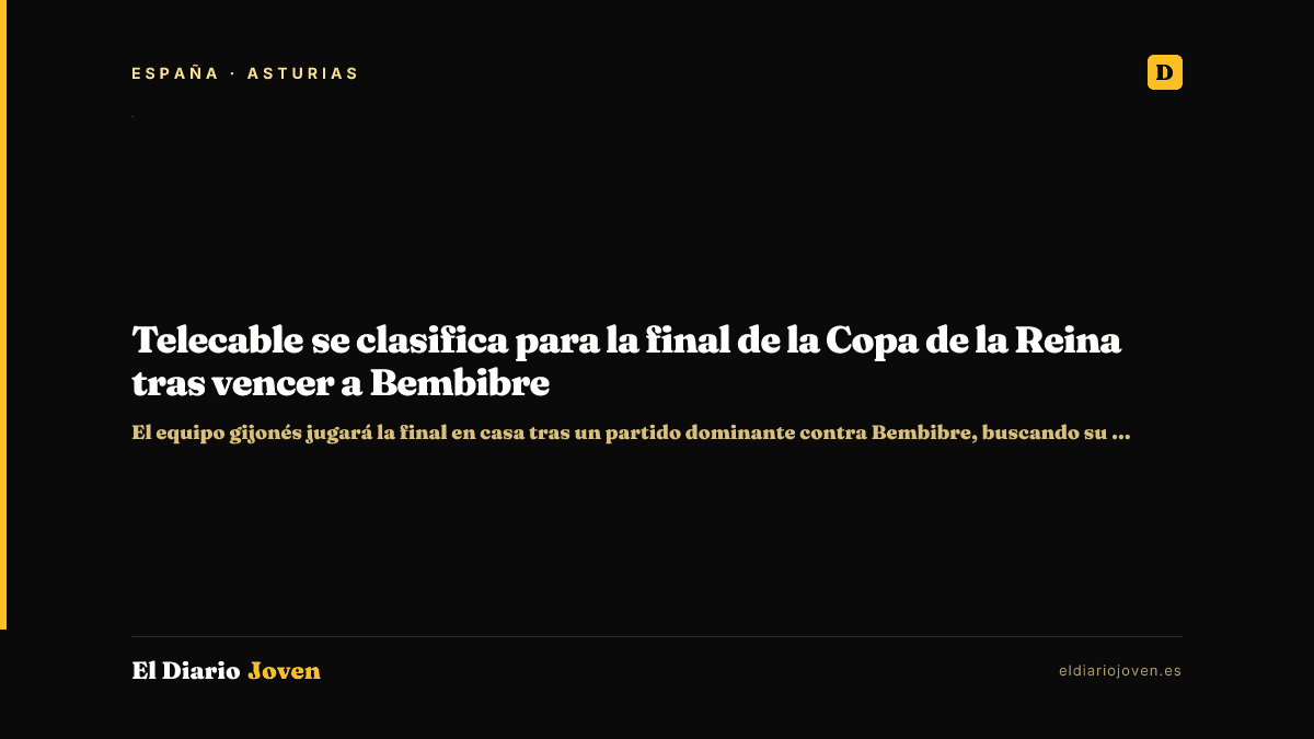 Telecable se clasifica para la final de la Copa de la Reina tras vencer a Bembibre