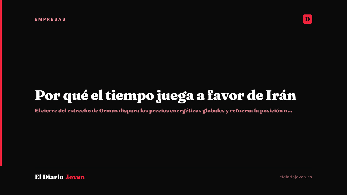 Por qué el tiempo juega a favor de Irán