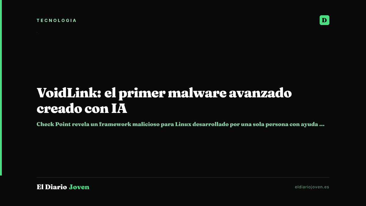 VoidLink: el primer malware avanzado creado con IA
