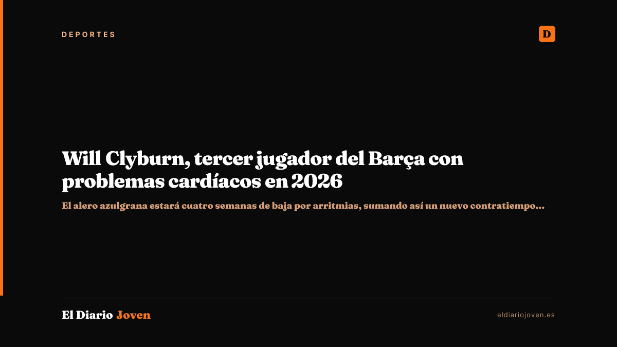 Will Clyburn, tercer jugador del Barça con problemas cardíacos en 2026