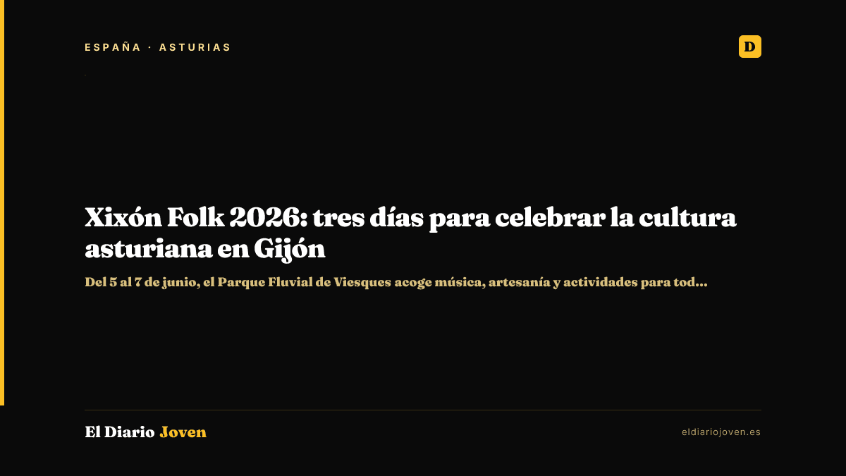 Xixón Folk 2026: tres días para celebrar la cultura asturiana en Gijón